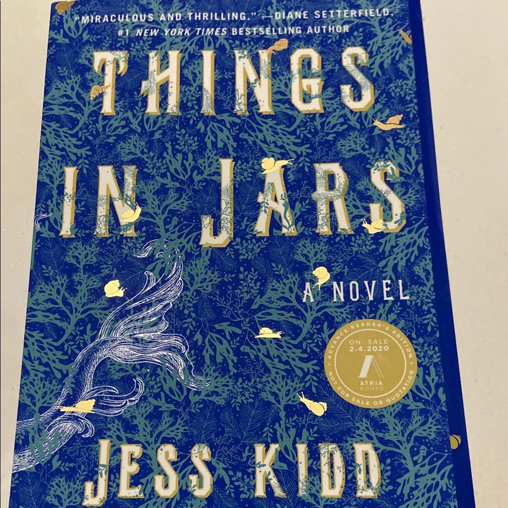 Things in Jars - by Jess Kidd (Hardcover) New book
